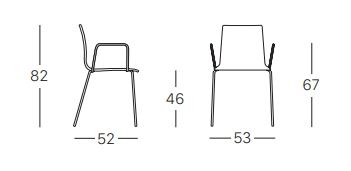 Aliz szék karfával-1