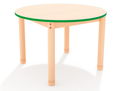 Beni kör alakú óvodai asztal-2