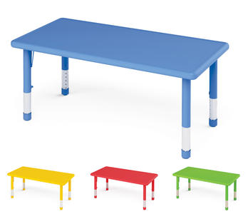 PLASZTI téglalap alakú asztal